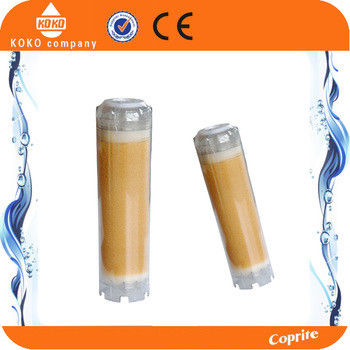 Plastic Reusable Water Filter Cartridge Replacement KDF Inside For Industrial Water Filtration