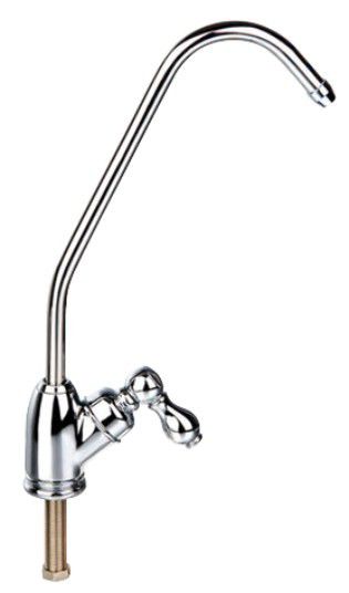 Stainless Steel Single Handle Gooseneck Kitchen Faucet For Water Filter System