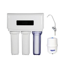 PP / AS Chất liệu xử lý nước Hệ thống thẩm thấu ngược với màn hình LED loại trắng
